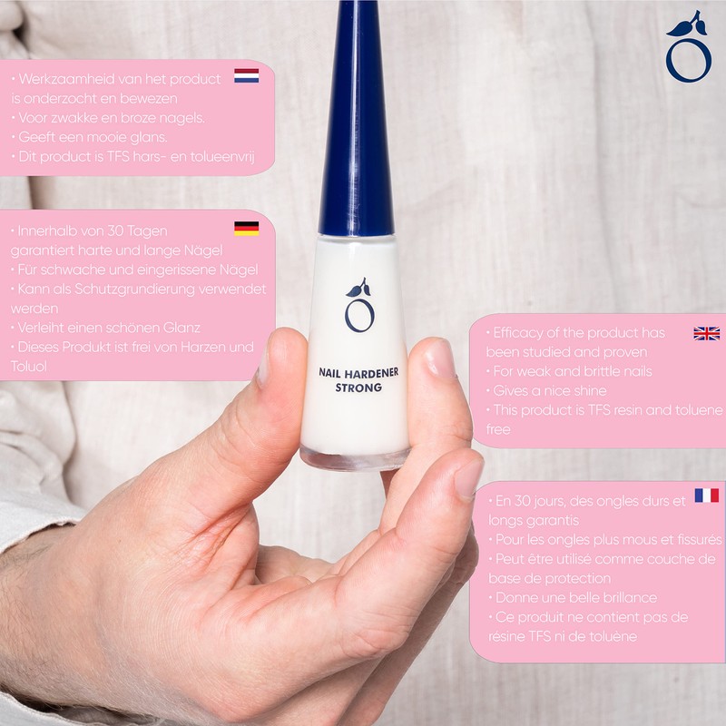 Herome 4 Pack Nail Hardener Strong Nail Strengthener Guaranteed Solid