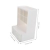 BUGUUYO Multi-Functional Desk Organizer Compact Makeup Storage for Office Study