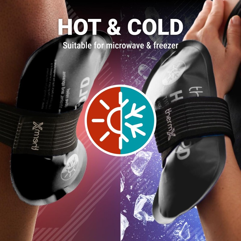 ThermX - 3in1 Gel Ice Pack + Support Strap. Reusable