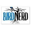 CafePress Bird Nerd Sticker Rectangle Bumper Sticker Car Decal