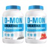 Pack Duo 2pz Creatina Monohidratada D-mon 1kg Altapureza