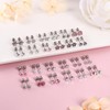 Kakonia 24 Pairs Hypoallergenic Screw Back Earrings For Women Girls