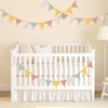 G2PLUS Fabric Bunting Banner with Tassel, 12PCS Double Sided Cotton