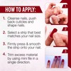 Ardell Nail Addict Gel Nail Strips - Pure Paprika, LED/UV