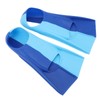 2pcs Swim Fins 2 Colour Blue Silicone Anti Slip Swimming