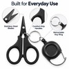 Fishing Line Scissors for Braid & PE Line – Titanium-Coated