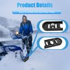 Caalii 490-241-0010 Universal Snow Thrower Slide Shoes Compatible with Most