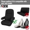 2Pcs Composite Fabric RV Seat Covers for Captain Chair with