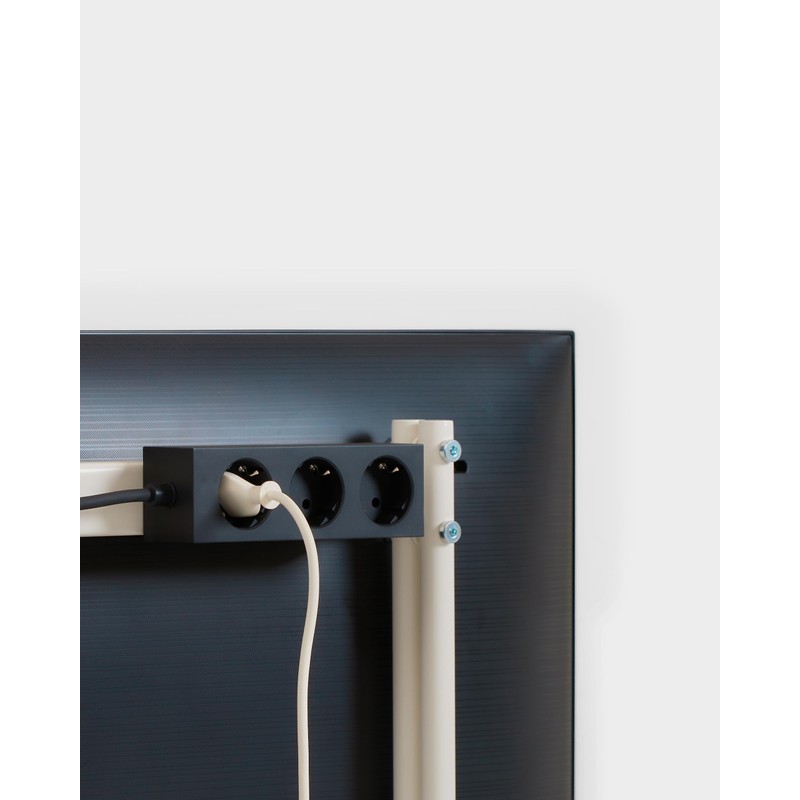 Pedestal Power Bar Multiple Socket 5 m with Magnetic Base