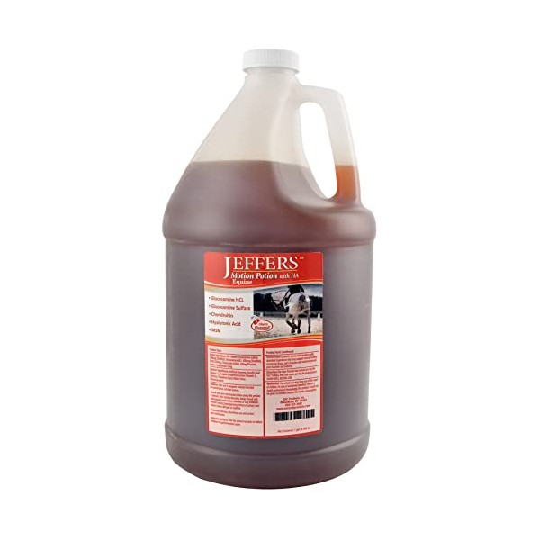 Jeffers Motion Potion Liquid Horse Joint Supplement with HA |