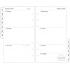 newestor 2026 Weekly Planner Insert Personal A6, 1 Week on