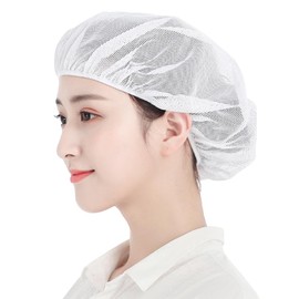 [OTAKUMARKET] Hygiene Cap, Mesh, Inner Cap, Hygienic Hat, Sanitary Hair Net, Lunch Hat, Sanitary, Kitchen Hat, Cooking Cap, Restaurant, Cooking Hat, For Lunching, Women's, Men's, Hair Net, Commercial