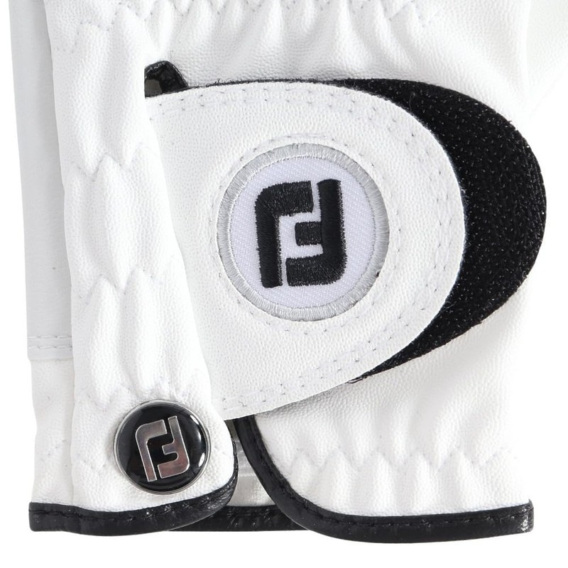 FootJoy Golf Gloves, FJ Junior Gloves, Boys, White, Junior M