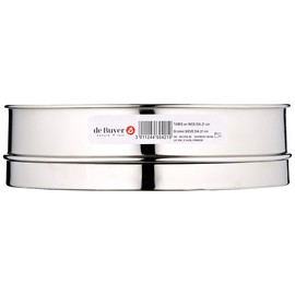 De Buyer Mehlsieb, Edelstahl, Silber, 22.2 x 21.6 x 6.8 cm