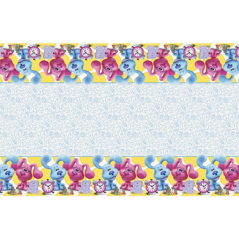 Vibrant Blue's Clues - Funda de Mesa Multicolor - 54