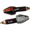 2pcs Black LED Turn Signals Lights Blinkers For 2008 Buell