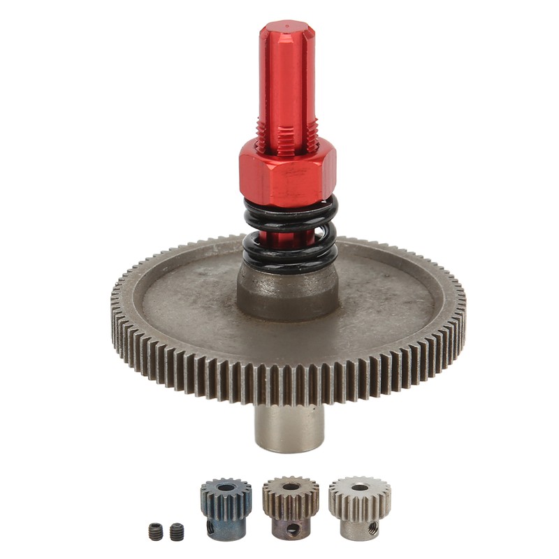 91T Slipper Gear Set Differential Upgrade Parts Metal Gear Assembly