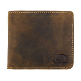 Greenburry Wallet Vintage Wallet RFID Secret, brown