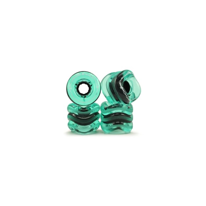 Shark Wheel - Ruedas de Crucero Longboard de 60 mm,