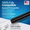 FORMUFIT PVC Pipe, 1" Size, (1.315" Actual OD) Sch 40