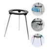 iplusmile Cast Tripod Stand Alcohol Lamp Holder for Burner Chemistry