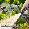 Heavy Duty Fire Water Nozzle, Blue Fireman Style Garden Hose