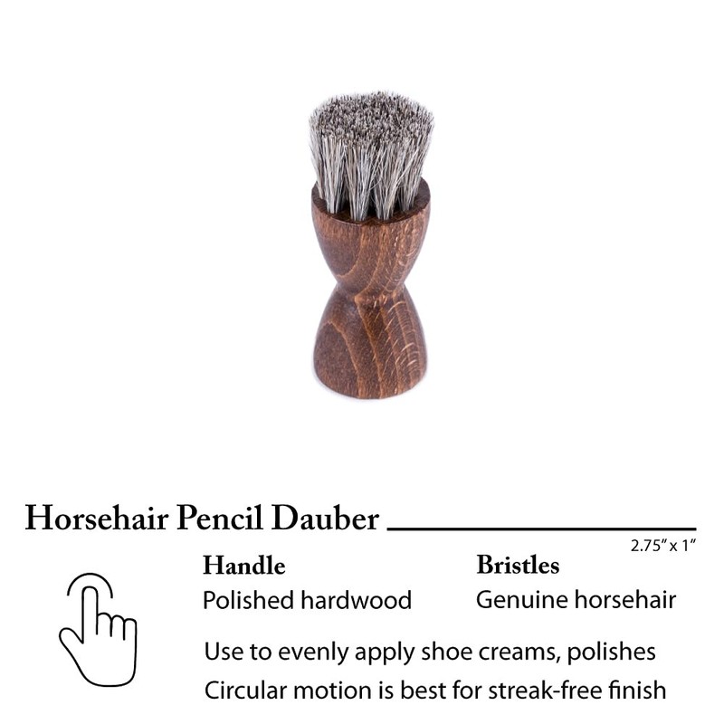 FootFitter Complete Shoe Cleaning, Polishing, and Shining Set- Brown