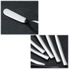 Idomy Cuchillos para mantequilla de acero inoxidable de 6 piezas,