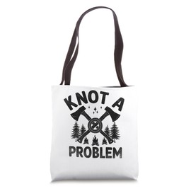 Knot A Problem Camping Scouting Scouts Scout Tote Bag