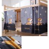 Navhao 2 Panels,Bottom Bunk Bed Curtains Cloth Bed Canopy Students