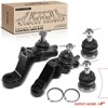 A-Premium Set of 4, Front Upper & Lower Ball Joints