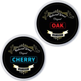 Wood Chips for Cocktail Smoker Kit, OAK & Cherry, 2 Pcs