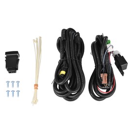 AUTOSAVER88 Fog Lights Compatible with 16-18 2016 2017 2018 Civic 2-Door / 4-Door Fog Light Replacement (Clear Glass Lens w/Wiring Harness and Switch)