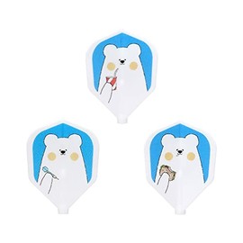 D.CRAFT Deekraft Fit Flight Fit Flight White Darts Flight White White Darts Flight