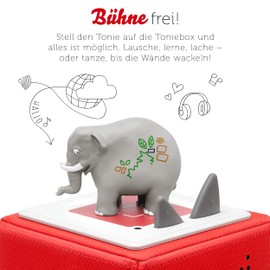 tonies Oliver Scherz: Wir sind nachher Wieder wieder da, wir müssen kurz nach Afrika, Audio Play for Children from 6 Years, Playing Time Approx. 73 Minutes