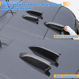 Car Shark Fin Antenna Cover Roof Aerial for Land Rover Range Rover Vogue L460 2023-2025 Vehicle Shark Fin Shape Cover for Range Rover Sport 2023-2025 Auto Cars Antenna Accessories