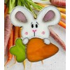 Switchables Glass Cover: Bunny and Carrot / Easter