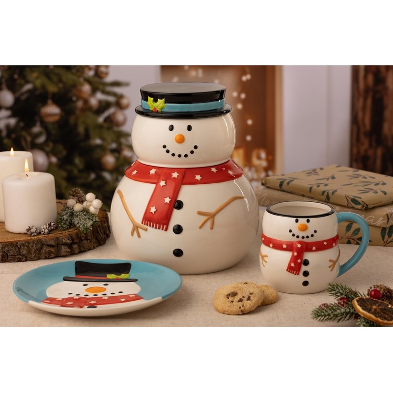Price & Kensington Snowman Plate