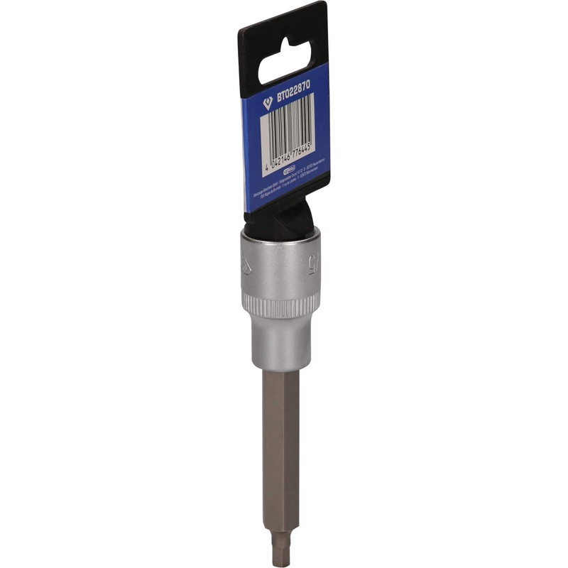 BRILLIANT TOOLS BT022870 1/2 Inch Hex Socket Bit Socket, 100