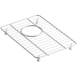 Kohler K-6255-ST Riverby Right-Hand Sink Rack, Stainless Steel,1.00 x 14.13 x 9.56 inches