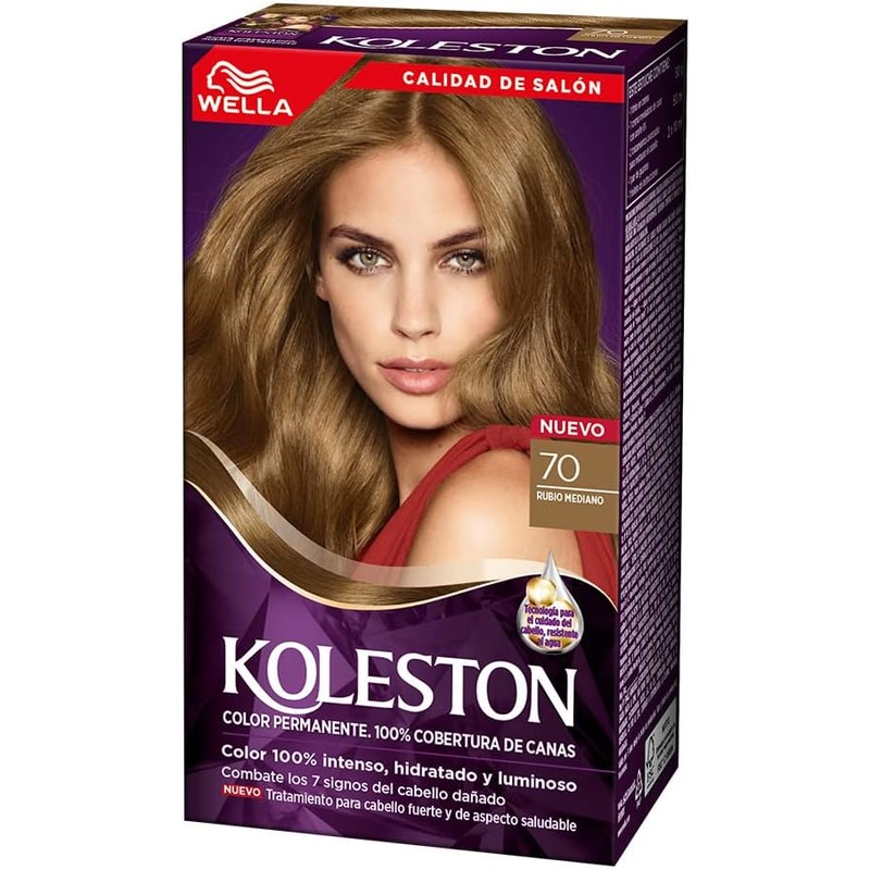 Koleston Tinte Permanente 70 Rubio Mediano