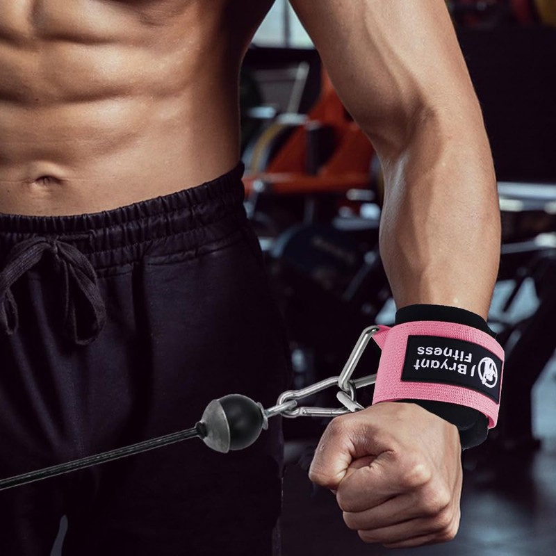 J Bryant Neoprene Padded Wrist Straps with Adjustable Triangle Velcro