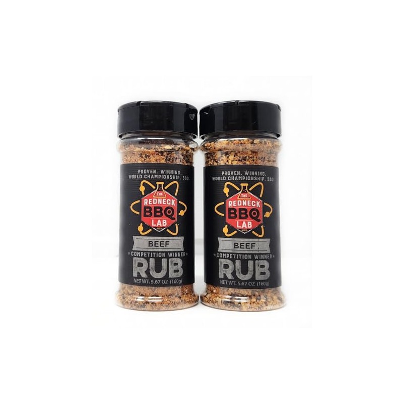 2 Pack of Competition Winner Seasoning and Spices The Redneck