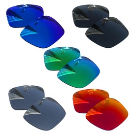 Galvanic 5 Pieces Replacement Lenses for Oakley Holbrook OO9102 Sunglasses - Pack P05