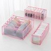 Closet Organizer Underwear Socks – Drawer Divider Storage Box, Foldable