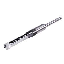 Skweawert Square Hole Drill Bit, 5/8 Inch High-Carbon Steel Tools Chisel Mortise Power Tool, Woodworking Hole Saw Mortising Chisel Drill Bit fot Woodworking