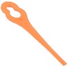 SPARES2GO Plastic Blades Compatible with Lidl Florabest Parkside Grass Trimmer