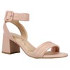 CL by Chinese Laundry Women's Blest Smooth Heeled Sandal, Blush,