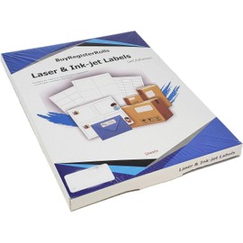 250 Sheet Self Adhesive Shipping Labels Size 3 3/8 x 2 1/3" Address Labels for Laser & Inkjet Printers (8 Labels/Sheets)