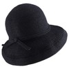 Trendy Apparel Shop UPF 50+ Soft Paper Braid Kettle Brim